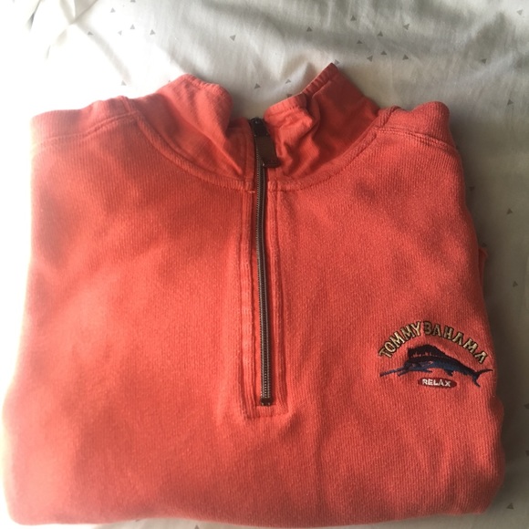 Tommy Bahama quarter zip - Picture 2 of 4